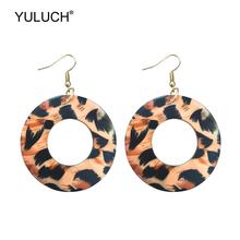 YULUCH Summer Beach Pop Natural Shell Round Dangle Earrings For Women Ethnic African Indian Big Pendant Earrings Fashion Jewelry 2024 - buy cheap