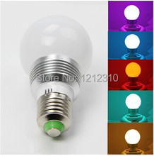 E27/E14 LED RGB bulb 9W AC 85-265V rgb led Lamp with Remote Control multiple colour led light 10pcs/lot free ship 2024 - buy cheap