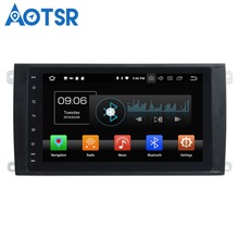 Aotsr-reproductor multimedia con Android 8,0 y navegación GPS para coche, radio con DVD, 2 DIN, 4GB + 32GB, 2GB + 16GB, para Cayenne 7,1-2003 2024 - compra barato