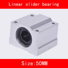 1 piece/lot SCS50UU 50mm Linear Motion Ball Bearing slider Bushing Linear Shaft for CNC 50mm Linear Shaft 2024 - buy cheap