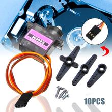 Micro Motor Digital MG90S, engranaje de Metal con accesorios para helicóptero de control remoto, coche y avión, 1 unidad/2 uds./4 Uds./10 Uds. 2024 - compra barato