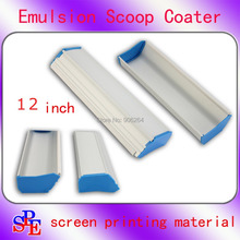 Emulsión de aluminio Scoop Coater para serigrafía, 12 pulgadas (31cm) 2024 - compra barato