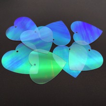 500pcs/150pcs 17mm/33mm Flat Heart Shape Loose Sequin Paillette Sewing,Wedding Craft,Women Kids DIY Garment Accessory Transparen 2024 - buy cheap