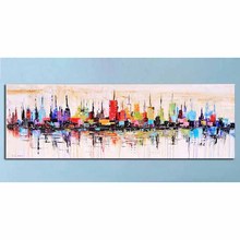 Diy Full Square Diamond Painting Embroidery New York City Picture of Rhinestone abstract Modern pattern mosaic Home Decoration 2024 - buy cheap
