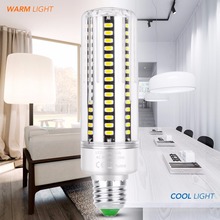 Lámpara LED E27 de 220V, Bombilla de maíz sin parpadeo, lámpara de ahorro de energía, 5W, 7W, 9W, 12W, 15W, 20W, 25W, E14, 110V 2024 - compra barato