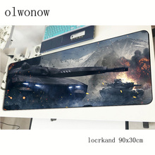 World of Tanks mouse pad 900x300x3mm High-end mousepads best gaming mousepad gamer locrkand personalized mouse pads keyboard pad 2024 - buy cheap