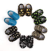 Genuine Leather Baby Shoes Halloween Soft Bottom Toddler Shoes Boy Newborn shoes First Walkers Baby Moccasins 2024 - buy cheap