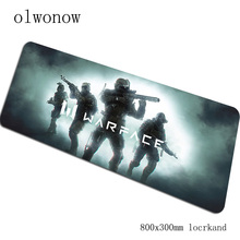 warface mouse pad 800x300x3mm mousepads Fashion  gaming mousepad gamer Halloween Gift personalized mouse pads keyboard pc pad 2024 - buy cheap