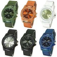 Hot Sales 2015 hot Men's Watch Fashion Military Army Style Nylon Band Sports Analog Quartz Wrist Watch  1MBF 6T2W 2024 - buy cheap