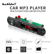 5 в 12 В Автомобильный Bluetooth MP3 WMA FM AUX декодер плата аудио модуль TF SD карта USB радио автомобильный MP3 динамик аксессуары 2024 - купить недорого