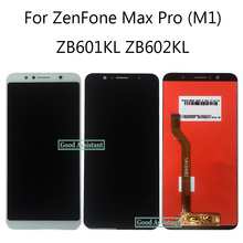 6,0 для ASUS ZenFone Max Pro (M1) ZB601KL ZB602KL Полный ЖК-дисплей + сенсорный экран дигитайзер в сборе Замена Бесплатная доставка 2024 - купить недорого