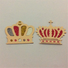 2pcs Crown Metal Die Cuts Cutting Dies For DIY Scrapbooking Embossing Paper Cards Decorative Crafts 2024 - buy cheap