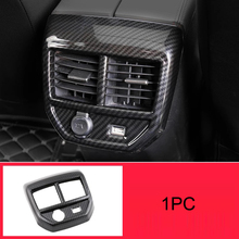 Para citroen c5 aircross 1pc abs carro traseiro ar condicionado ventilação capa guarnição estilo do carro acessórios 2024 - compre barato