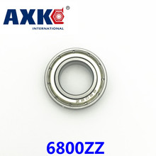 Axk 6800zz Bearing Abec-1 (10pcs) 10*19*5 Mm Metric Thin Section 6800 Zz Ball Bearings 6800z 61800 Zz 2024 - buy cheap