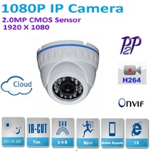 New type 1920*1080P 2.0MP Mini Dome 1080P IP Camera ONVIF H.264 P2P Indoor IR CUT Night Vision Android and ios Plug and Play 2024 - buy cheap