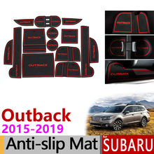 Alfombrilla de goma antideslizante para Subaru Outback 2015, 2016, 2017, 2018, 2019, accesorios de estilismo para coche 2024 - compra barato