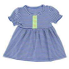 baby girl summer dress children 2 colors short sleeve clothes kids cotton stripe clothing autumn princess girls dresses 2024 - buy cheap