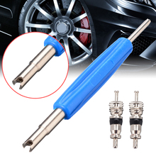 2pcs Car Bike Truck Motorcycle Tyre Valve Cores Tire Remove Key Tyre with Valve Core Remover Removal Tool Key 2024 - buy cheap
