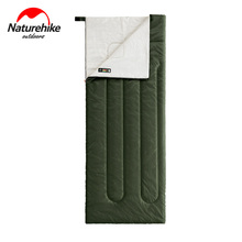 Ультралегкий удобный односезонный хлопковый спальный мешок Naturehike, квадратный, для кемпинга, походов, 3 сезона 2024 - купить недорого