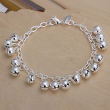 Bracelet Plated Silver Bracelet Fashion 925 Jewelry Silver For Women Bracelets Bell Bracelet /HBFZEXZRH056 2024 - buy cheap