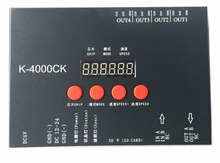 K-4000CK (T-4000'upgraded version),LED pixel SD card controller;off-line;4096 pixels controlled;SPI signal output; 2024 - buy cheap