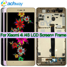 Для Xiaomi MI4S mi 4i LCD для Xiaomi Mi 4S ЖК-экран + сенсорный экран дигитайзер в сборе 1920x1080 для смартфона Xiaomi 4S 2024 - купить недорого