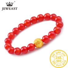 JLZB 24K Pure Gold Bracelet Real 999 Solid Gold Bangle Refreshing Smart  Trendy Classic Party Fine Jewelry Hot Sell New 2020 2024 - buy cheap