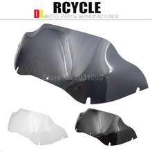 Motorcycle Clear PVC 9"Windshield Windscreen for Harley Touring Road Glide FLTR 1998-2013 2024 - buy cheap