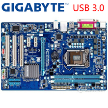 GIGABYTE-placa base de escritorio GA-P61-USB3-B3, H61, Socket, LGA 1155, i3, i5, i7, DDR3, 16G, ATX, base de P61-USB3-B3 Original 2024 - compra barato