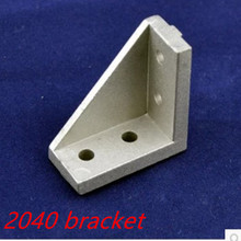 20 шт. угловой фитинг 20x40 2040, декоративные кронштейны, алюминиевые профили, аксессуары, L-разъем, соединитель 2024 - купить недорого