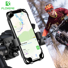 Suporte de celular para bicicleta e motocicleta floveme, suporte para telefone de silicone com rotação 360 ° 2024 - compre barato