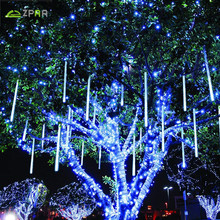 ZPAA  8pcs/Set Waterproof  50CM/30CM LED Meteor Shower Rain Tubes Christmas String Light Garden Wedding Party Holiday Tree Decor 2024 - buy cheap