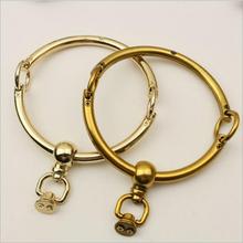 (10pieces/lot) Factory wholesale luxury handbags metal 2 color ring handle hardware accessories 2024 - buy cheap