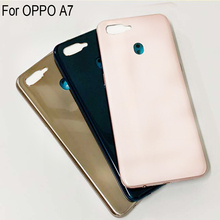 100% nova bateria de volta capa traseira porta habitação para oppo a7 a7 bateria volta capa para oppo a 7 peças reparo substituição oppoa7 2024 - compre barato