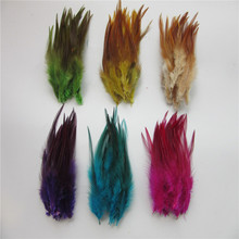 Wholesale 100 Pcs/Lot Pheasant Feather 4-6 Inch 10-15cm chicken Feathers DIY Chicken Feather Jewelry Plume decoration Plumes 2024 - buy cheap