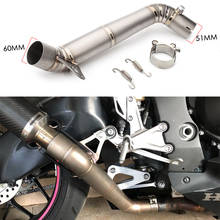 CBR1000RR Motorcycle Exhaust Pipe Escape Moto Muffler Stainless steel Middle Link Pipe full System For Honda  cbr1000 2008-2016 2024 - buy cheap