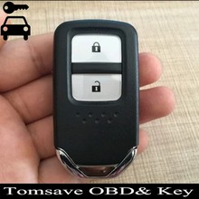 For Honda FIT Jazz VEZEL XRV Original Size 2 Buttons Smart Remote Key 433mhz with ID47 chip Full Remote Key Auto Lock Remote 2024 - buy cheap