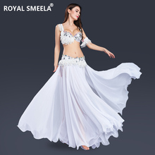 Lady Belly Dancing Suit Girls Royal Dancing Customs Belly Dancing Wear Snow Suits Stage Skirt  Belly Dance Skirts D0735 2024 - buy cheap