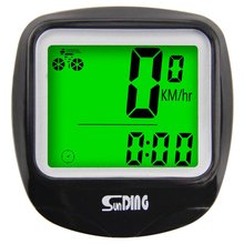Sunding SD-568 Bike Computer Cycling Computers Bicycle Speedometer Wired Waterproof Stopwatch Odometer LCD Backlight Black 2024 - buy cheap