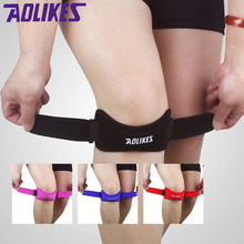 AOLIKES 1 Pcs Adjustable Knee Patellar Tendon Protector Support Strap Band Slider Pad Volleyball Sports Safety rodilla Guard 2024 - buy cheap