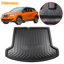 Buildreamen2 For Nissan Kicks Car Rear Trunk Mat Boot Tray Liner Floor Luggage Carpet Cargo Mud Pad Accessories 2024 - buy cheap