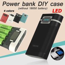 Dual USB LCD Display 4-Cell 18650 Battery Charger Box Power Bank DIY Case Kit hot 2024 - buy cheap