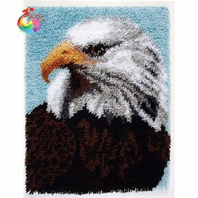 Latch hook rug kits Carpet embroidery Cartoon Animal Eagle cross stitch thread embroidery kit Stitch thread Carpets Cross-stitch 2024 - buy cheap