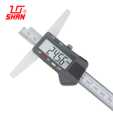 High precision electronic digital depth gauge 0-150 0-200 0-300 mm depth vernier caliper stainless steel calipers metalworking 2024 - buy cheap