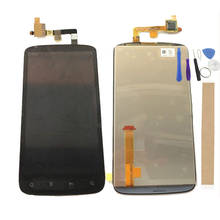 4.3 Inch For HTC Sensation Z710E G14 LCD Display With Touch Sensor Glass Digitizer Assembly Black Color With Tools Tape 2024 - buy cheap