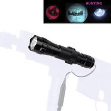 IR Night Vision Tactical LED Flashlight 5W 850nm Infrared Radiation Flashlight Hunting For 18650 With Remote Pressure Switch 2024 - buy cheap
