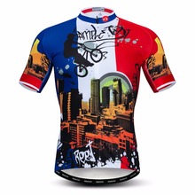 Camisa masculina para ciclismo pro mtb, camiseta, equipe, equitação, bicicleta, ciclismo, estrada, respirável, vermelho, 2019 2024 - compre barato