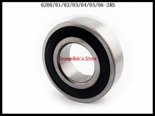 2pcs/Lot 6205-2RS 6205 RS 25x52x15mm Rubber Sealed Deep Groove Ball Bearing Miniature Bearing 2024 - buy cheap