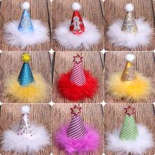 New Christmas hat hair clip Tiarassilk snowman elk christmas Hair accessories girls hair bows Ornaments Hairpins Headwear J48 2024 - buy cheap