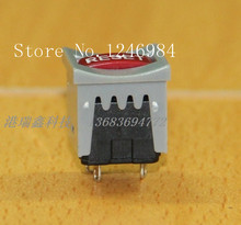 [SA]PFO-18-43 interruptor de botón normalmente abierto, normalmente cerrado, lado Bloqueable, rojo, cuadrado, gris, 14*14 Pyunik PRONIC-50 unids/lote 2024 - compra barato